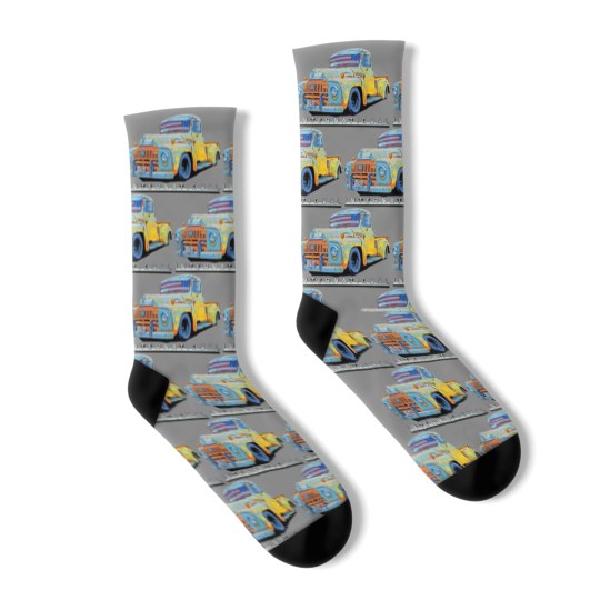Discover 1951 1952 INTERNATIONAL HARVESTER PICK UP RATROD Socks