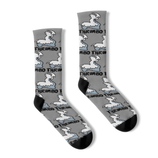 Discover Pixel Art Thrumbo Socks