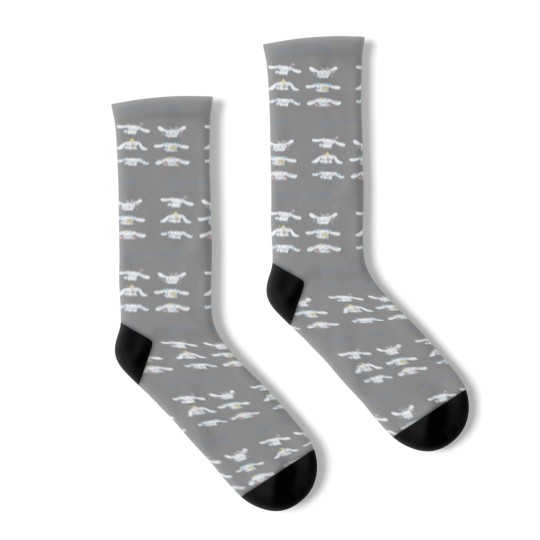 Discover Cinnamoroll Sanrio Pattern Socks