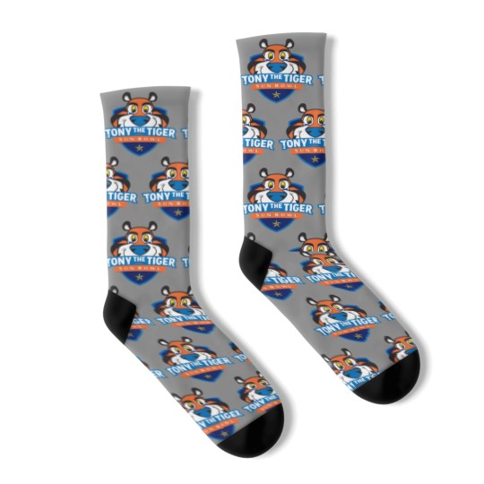 Discover Playing with Tony The Tiger Sun Bowl Design Socks
