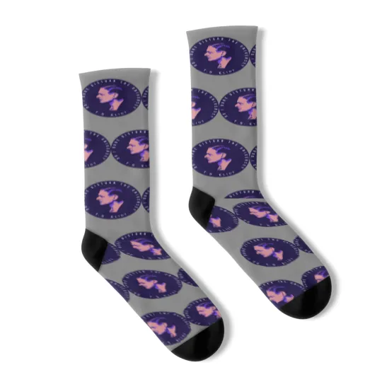 Discover T.S. Eliot portrait and quote  Do I dare disturb the universe Socks