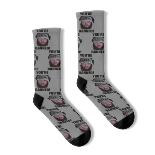 Discover You're Banned CaseOh Socks, CaseOh Meme