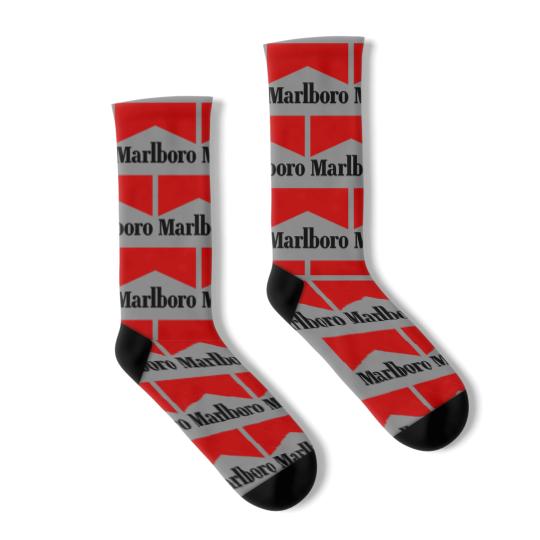 Discover Marlboro Socks, Vintage 80s Marlboro Cowboy Socks