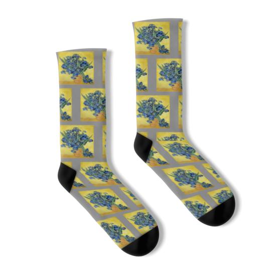 Discover Vincent van Gogh Irises Socks