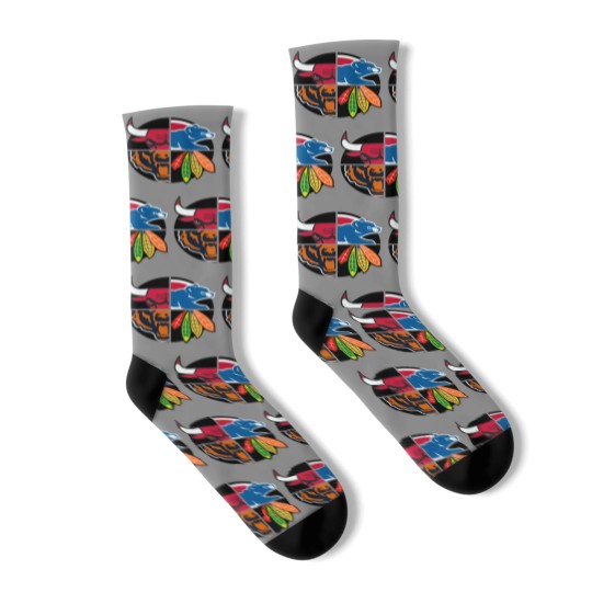 Discover Northside Chicago Sports Teams Socks