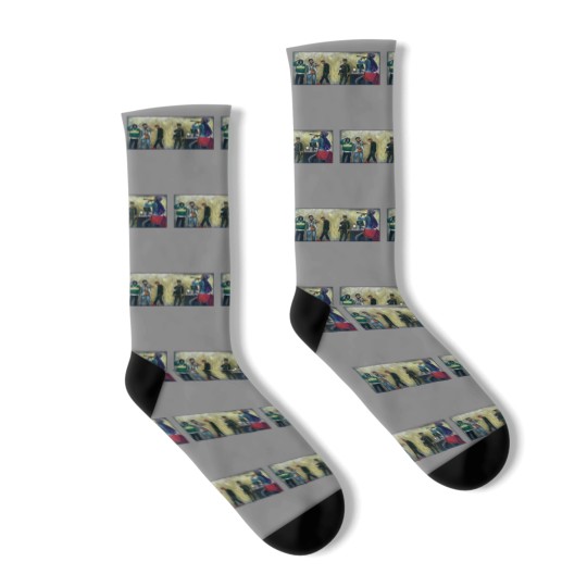 Discover 2016 FRESHMAN CYPHER Socks vintage rap Socks