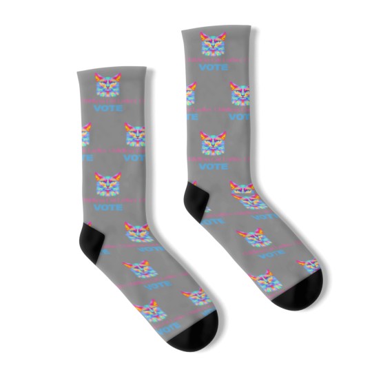 Discover Funny Cat Socks for Childless Cat Ladies