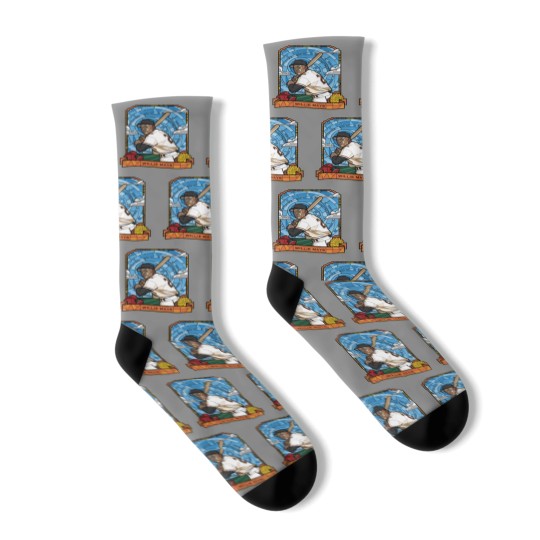 Discover WILLIE MAYS STAINED GLASS - Willie Mays - Socks