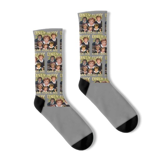 Discover Only Judy Can Judge Me Socks