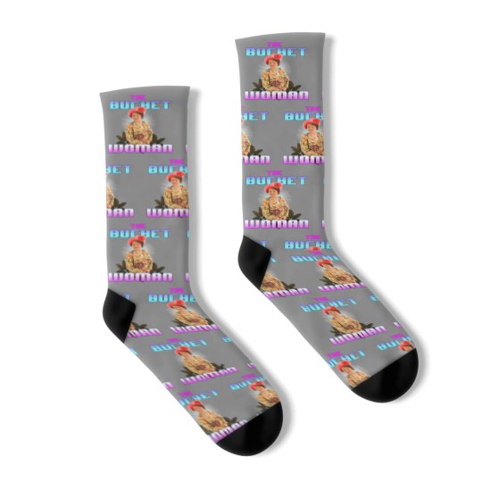 Discover THE BUCKET WOMAN KEEPING UP APPEARANCES Socks
