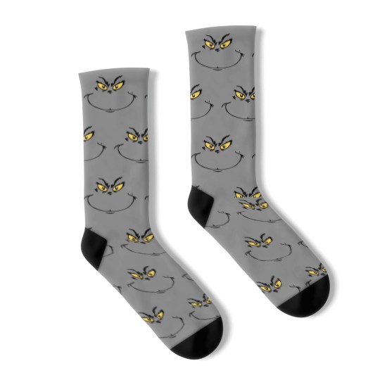 Discover funny character Face - funny character - Socks