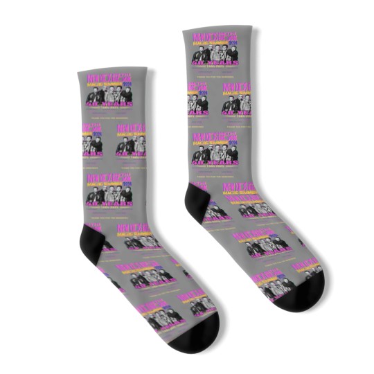 Discover NKids On The Block Tour 2024 Socks