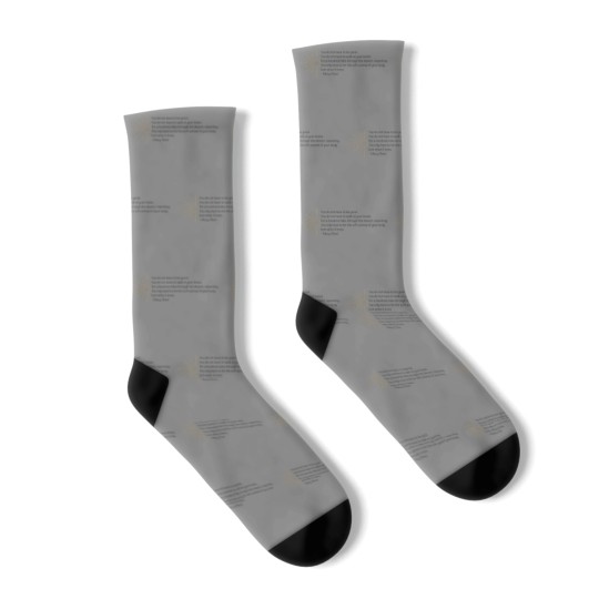 Discover Wild Geese | Mary Oliver Socks