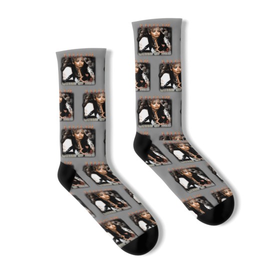 Discover Aaliyah Queen Of R&B Socks