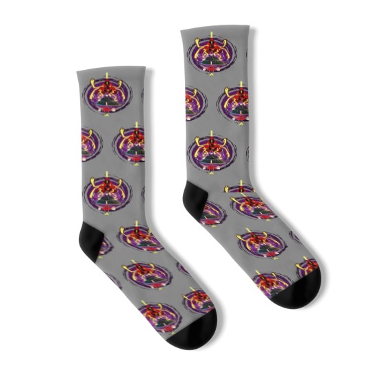 Discover Bill Cipher Gravity Falls Socks