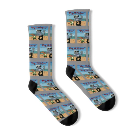 Discover Nu pogodi with the rabbit cartoon Socks