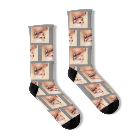 Discover Ariana Sweetener Inspired Graphic Socks