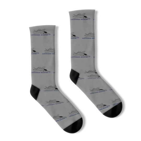 Discover Live, Laugh, Lockheed Martin Unisex Socks