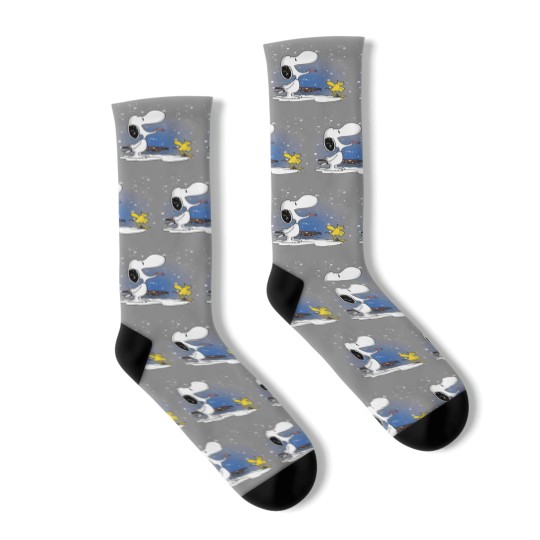 Discover Snoopy Snow Socks