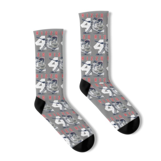 Discover Anthony Rizzo Number & Portrait Socks - Apparel