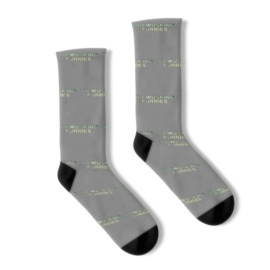 Discover No Wucking Furries Socks