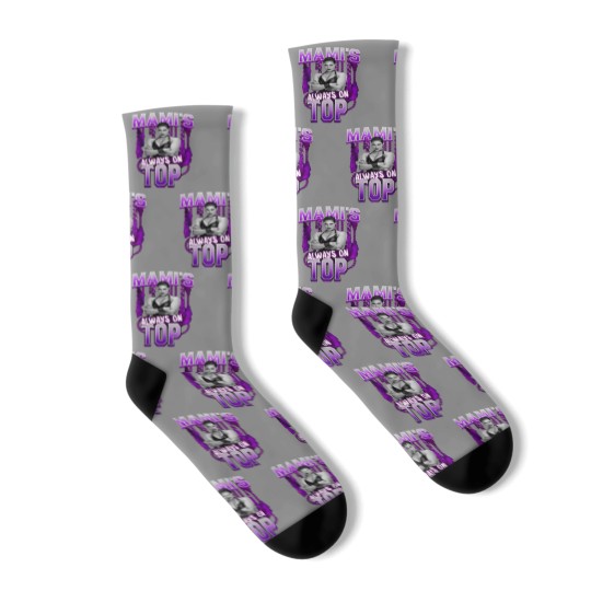 Discover Rhea Ripley Action Figure Socks For Girls,Funny Rhea Ripley