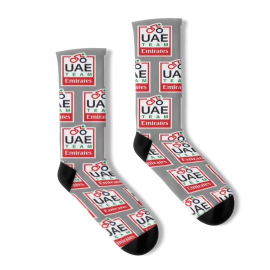 Discover UAE Team Emirates Pro Cycling Team uci world tour uae tour cycling 2023 Socks