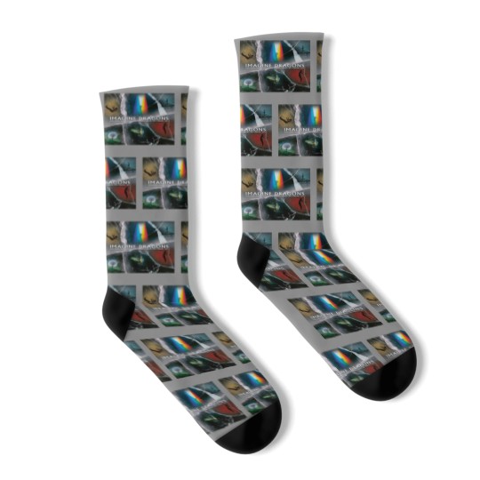 Discover Imagine Dragon Albums Socks, Imagine Dragon Tour 2024 Socks