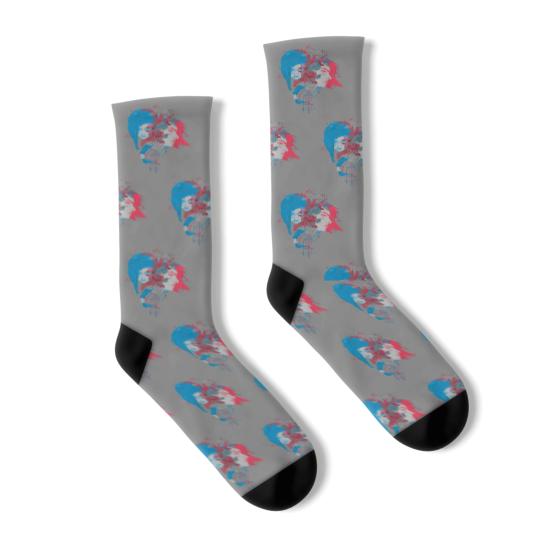 Discover Arcane Jinx and Vi Art Socks