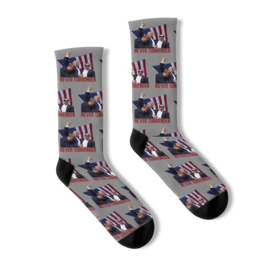 Discover Trump Shot Socks - Pennsylvania Rally 2024