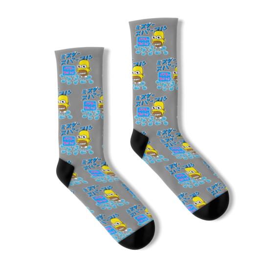 Discover Mr. Sparkle Japanese Homer Classic Socks