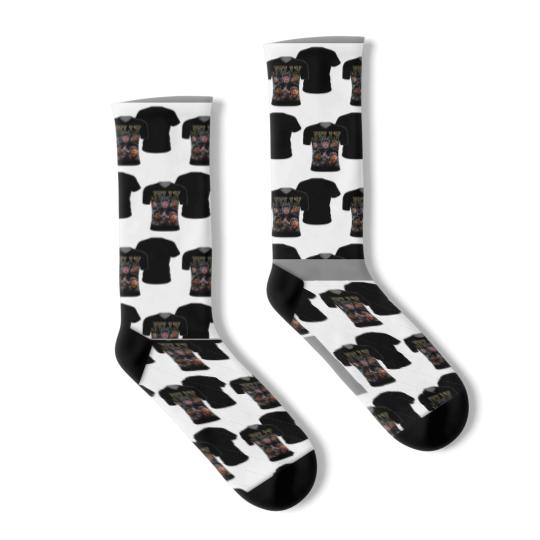 Discover Jelly Roll The Beautifully Broken Tour 2024 Socks 90S Vintage Concert
