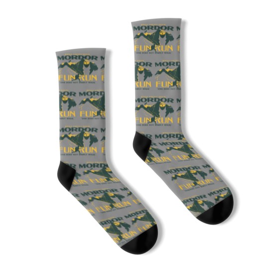 Discover MORDOR FUN RUN Socks