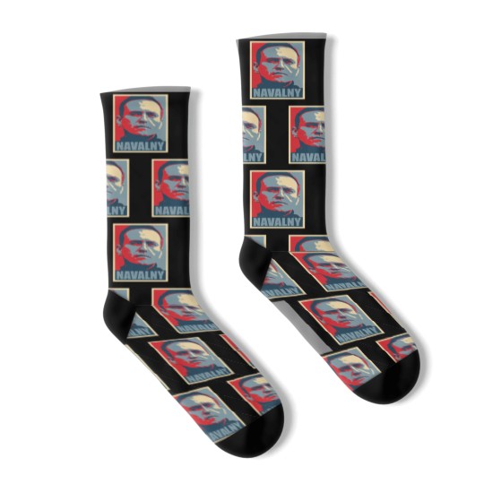 Discover Alexei Navalny Graphic Socks, Alexei Navalny 1976-2024 Socks