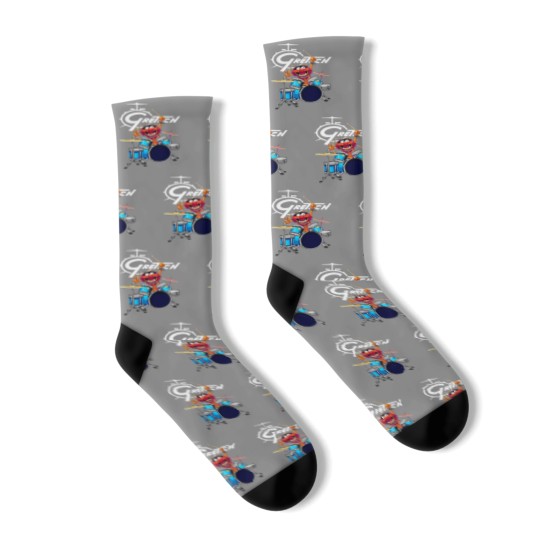 Discover The Muppet Show Animal Playing Gretsch Drums Socks