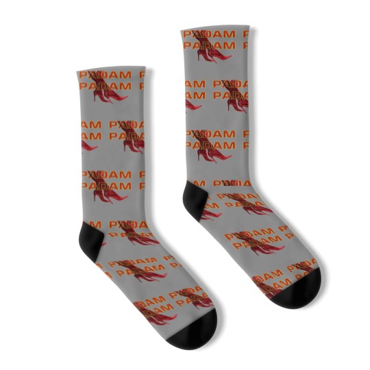 Discover PADAM PADAM Red Fierce Boots Short Sleeve Socks