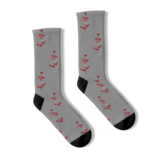 Discover Violator Red - Depeche Mode Socks
