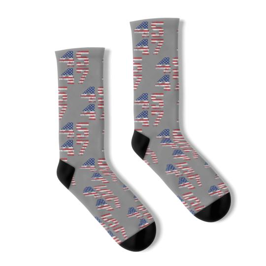 Discover Trump 2024 Socks - Supporter Gift