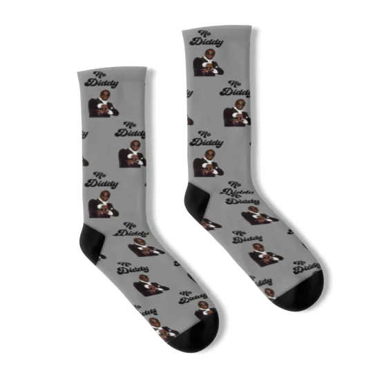 Discover No Diddy Socks | Funny Parody | P Diddy | Hilarious Gift for Her
