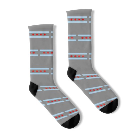 Discover Chicago Flag - Chicago - Socks