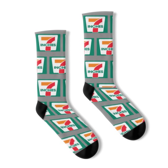 Discover 7 Inches Funny 7 11 Parody Socks
