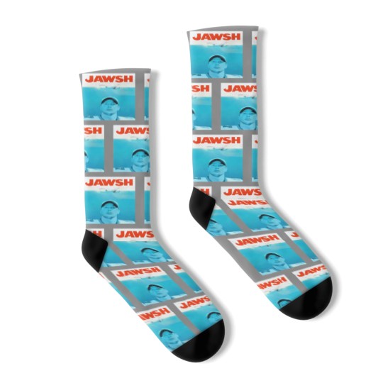 Discover Josh Allen Football Crew Neck Unisex Pre Shrunk Cotton Socks