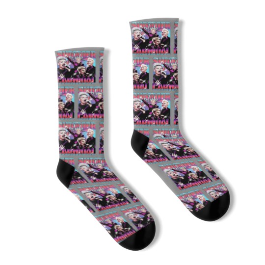 Discover Pink Singer Summer Carnival 2024 Tour Socks, Trustfall Album Socks, Pink Singer Tour Socks
