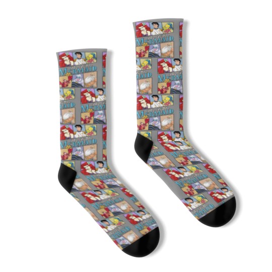 Discover Vintage Little Mermaid  Socks