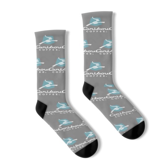 Discover  Caribou Coffee Merchandise Socks -png