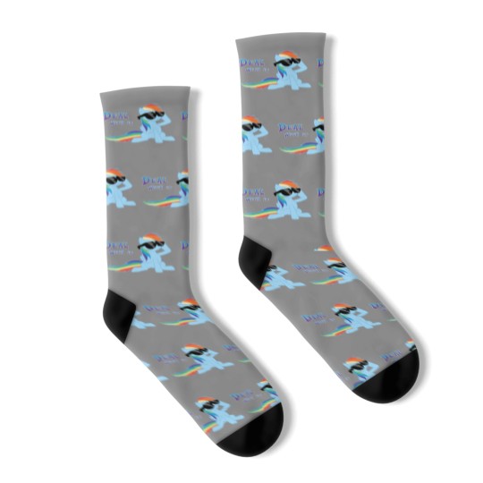 Discover My Little Pony MLP Socks - Rainbow Dash Deal