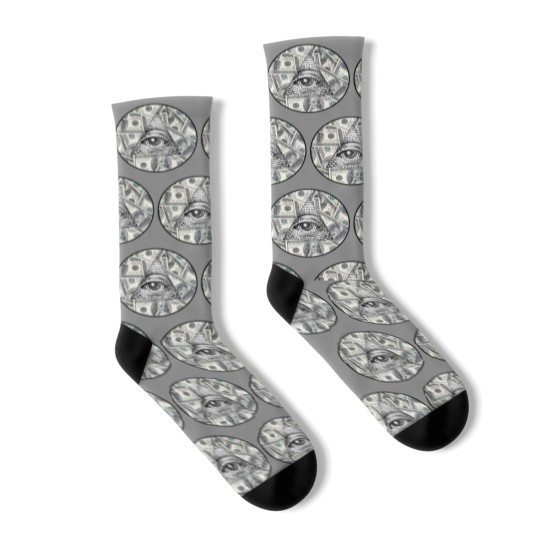Discover Money and power Socks