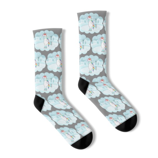 Discover Unicorn Xmas 2017 Socks High Quality