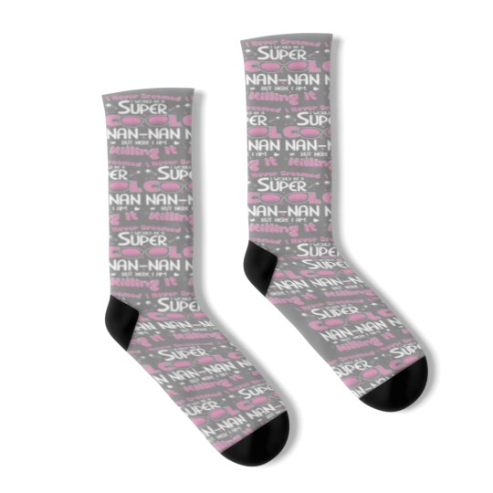 Discover Nannan - I never dreamed I would be a cool Nanna Socks