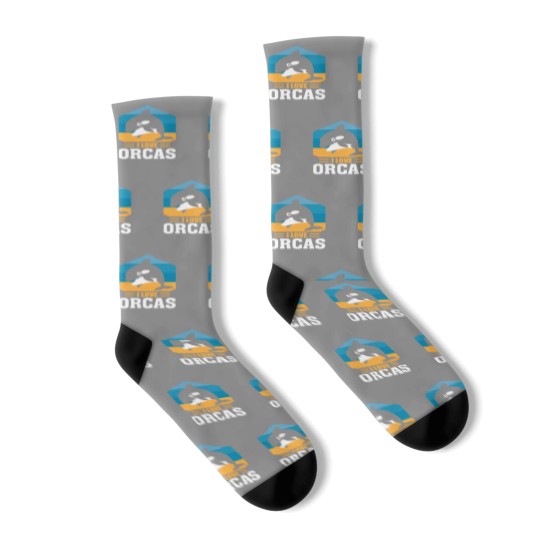 Discover Orca whale gift Socks